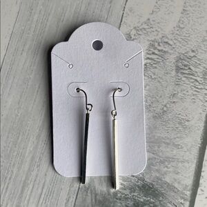 Chic Silver Dangle Earrings